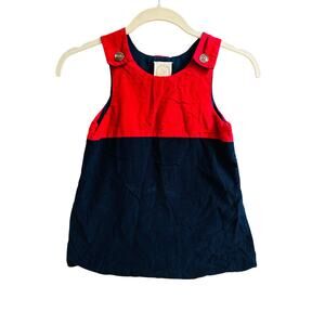 The Beaufort Bonnet Company NAVY
CORDUROY DRESS Size 5